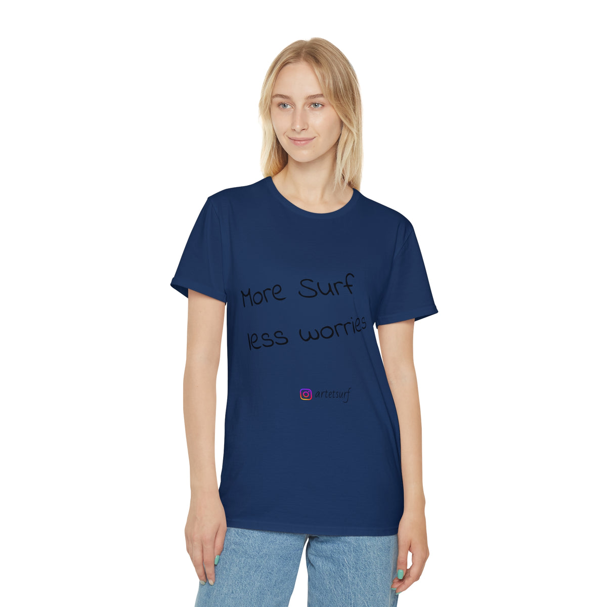 ArtetSurf Unisex T-Shirt - 'More Surf Less Worries'