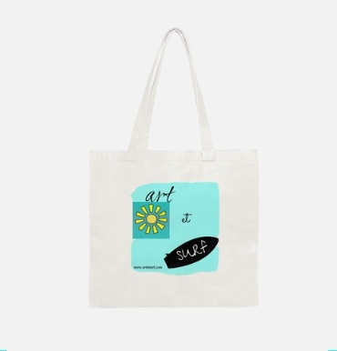 ArtetSurf- tote bag/ shopping bag